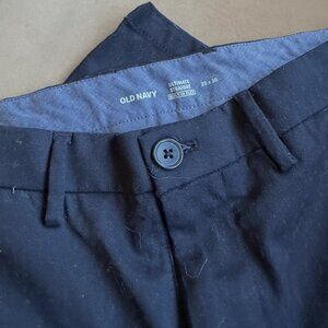 Old Navy Men's Ultimate Straight Built-in Flex Chinos - 29X30 - Black